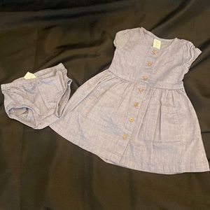Baby girl little planet organic Carters 12 month dress